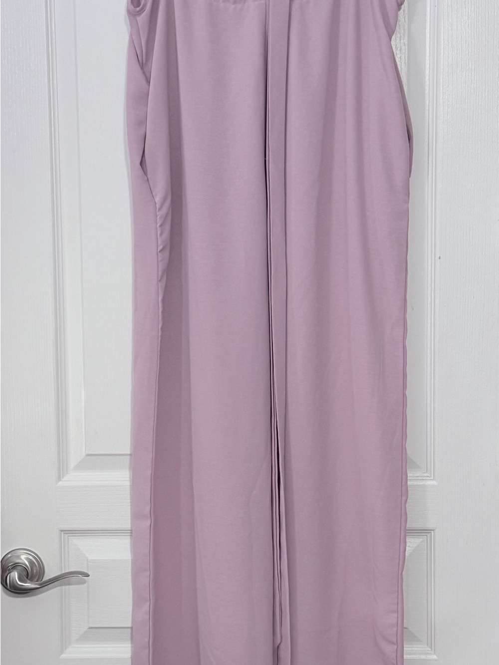 Amazon Wide-Leg Jumpsuit in Dusty Lilac